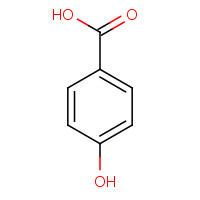 99-96-7 4-Hydroxybenzoic acid chemical structure