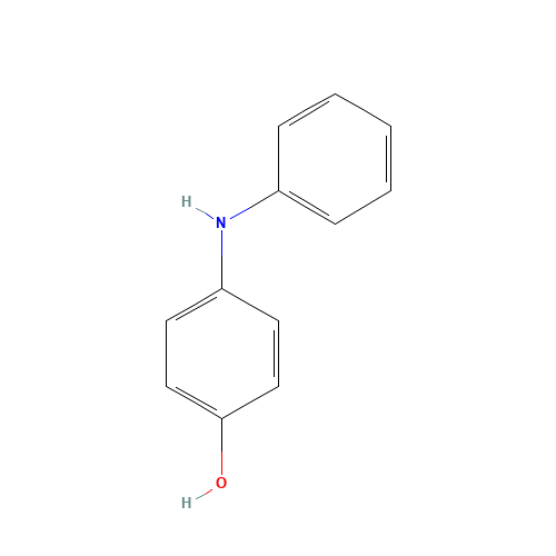 122-37-2 4-Hydroxydiphenylamine chemical structure