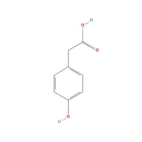 156-38-7 4-Hydroxyphenylacetic acid chemical structure