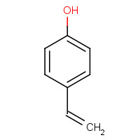 2628-17-3 4-Hydroxystyrene chemical structure