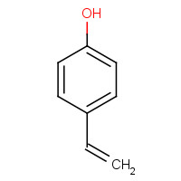 2628-17-3 4-Hydroxystyrene chemical structure