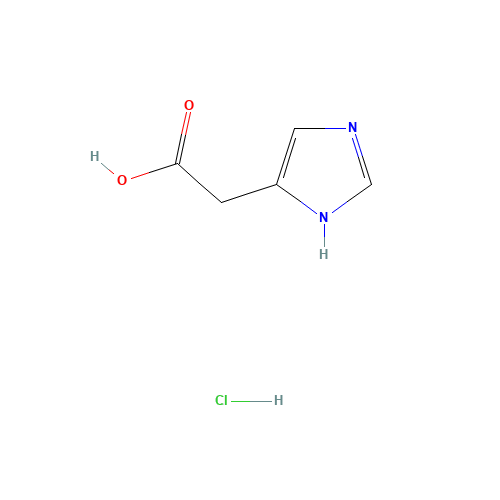3251-69-2 4-IMIDAZOLEACETIC ACID HYDROCHLORIDE chemical structure