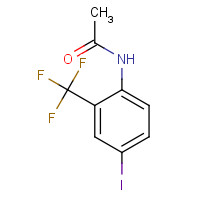97760-98-0 4'-IODO-2'-(TRIFLUOROMETHYL)ACETANILIDE chemical structure