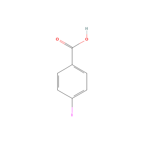 619-58-9 4-Iodobenzoic acid chemical structure