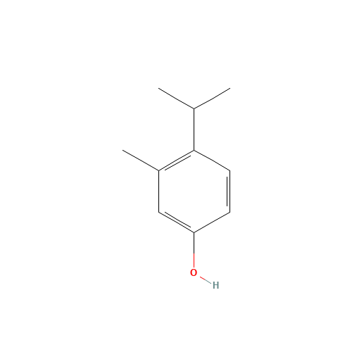 3228-02-2 4-ISOPROPYL-3-METHYLPHENOL chemical structure