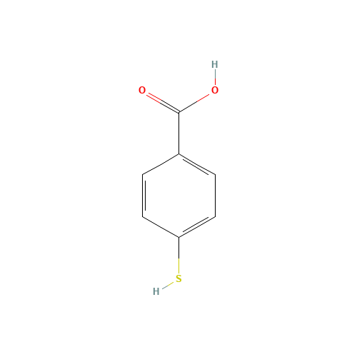 1074-36-8 4-Mercaptobenzoic acid chemical structure