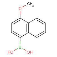 219834-95-4 4-METHOXYNAPHTHALENE-1-BORONIC ACID chemical structure