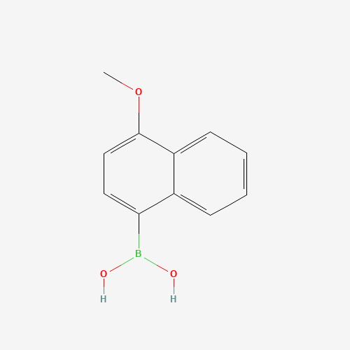 219834-95-4 4-METHOXYNAPHTHALENE-1-BORONIC ACID chemical structure