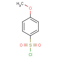 98-68-0 4-Methoxybenzenesulfonyl chloride chemical structure