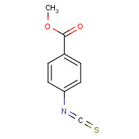 3662-78-0 4-METHOXYCARBONYLPHENYL ISOTHIOCYANATE chemical structure