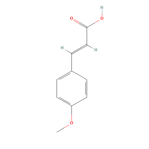 830-09-1 4-Methoxycinnamic acid chemical structure