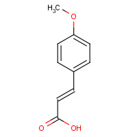 943-89-5 4-METHOXYCINNAMIC ACID chemical structure