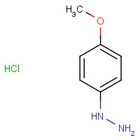 19501-58-7 4-Methoxyphenylhydrazine hydrochloride chemical structure