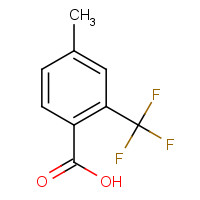 120985-64-0 4-METHYL-2-(TRIFLUOROMETHYL)BENZOIC ACID chemical structure