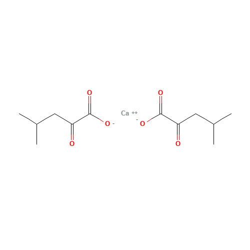 51828-95-6 Ketoleucine calcium salt dihydrate chemical structure