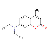 91-44-1 7-Diethylamino-4-methylcoumarin chemical structure