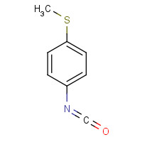1632-84-4 4-(METHYLTHIO)PHENYL ISOCYANATE chemical structure