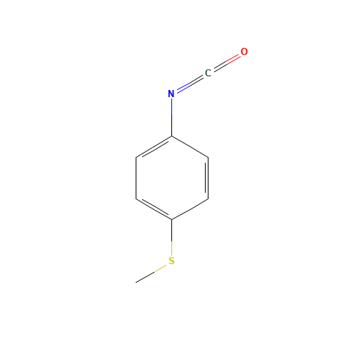 1632-84-4 4-(METHYLTHIO)PHENYL ISOCYANATE chemical structure