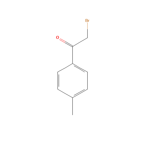619-41-0 2-Bromo-4'-methylacetophenone chemical structure