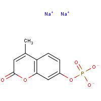 22919-26-2 4-METHYLUMBELLIFERYL PHOSPHATE DISODIUM SALT chemical structure
