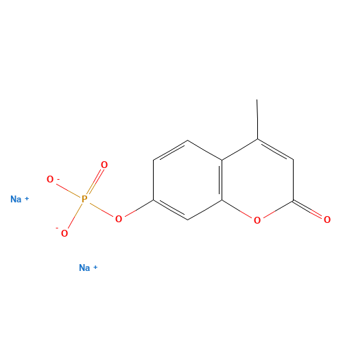 22919-26-2 4-METHYLUMBELLIFERYL PHOSPHATE DISODIUM SALT chemical structure
