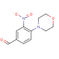 300541-91-7 4-(4-MORPHOLINO)-3-NITROBENZALDEHYDE chemical structure