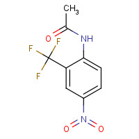 395-68-6 4-NITRO-2-(TRIFLUOROMETHYL)ACETANILIDE chemical structure
