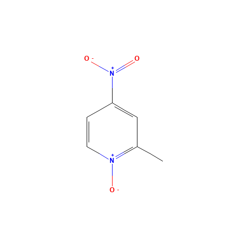 5470-66-6 4-Nitro-2-picoline N-oxide chemical structure