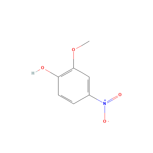 3251-56-7 2-Methoxy-4-nitrophenol chemical structure