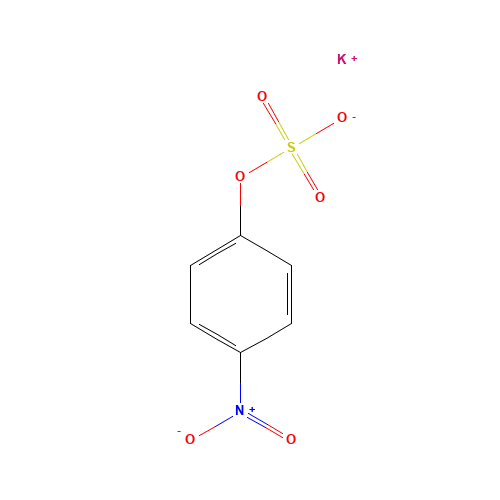 6217-68-1 P-NITROPHENYL SULFATE POTASSIUM SALT chemical structure