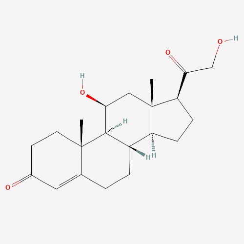 50-22-6 CORTICOSTERONE chemical structure