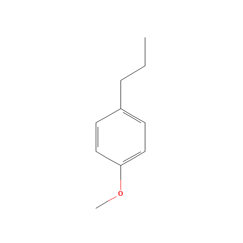 104-45-0 4-N-PROPYLANISOLE chemical structure
