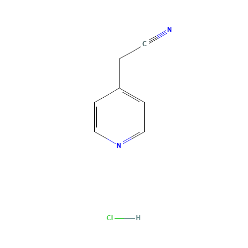 92333-25-0 4-Pyridylacetonitrile hydrochloride chemical structure