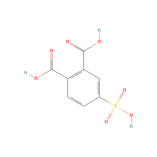 89-08-7 4-SULFOPHTHALIC ACID chemical structure