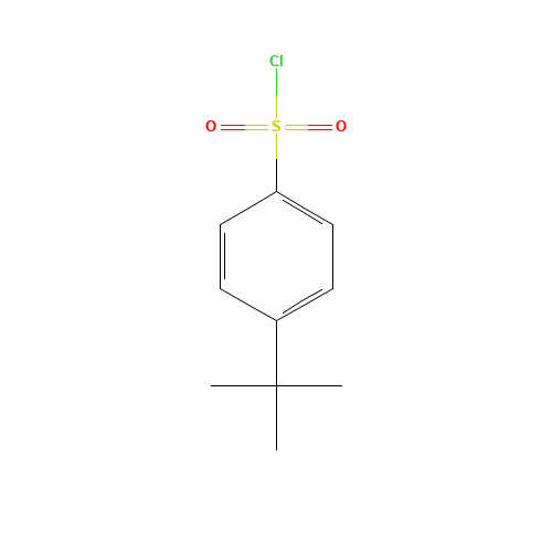 15084-51-2 4-tert-Butylbenzenesulfonyl chloride chemical structure