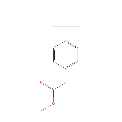 3549-23-3 Methyl p-tert-butylphenylacetate chemical structure