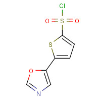 321309-40-4 5-(1,3-OXAZOL-5-YL)-2-THIOPHENESULFONYL CHLORIDE chemical structure