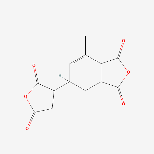 73003-90-4 5-(2,5-DIOXOTETRAHYDROFURYL)-3-METHYL-3-CYCLOHEXENE-1,2-DICARBOXYLIC ANHYDRIDE chemical structure