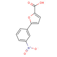 13130-13-7 5-(3-NITRO-PHENYL)-FURAN-2-CARBOXYLIC ACID chemical structure