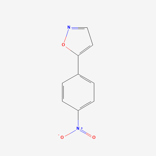 3383-42-4 5-(4-NITROPHENYL)ISOXAZOLE chemical structure
