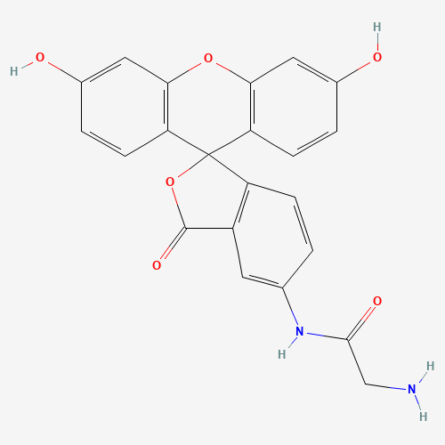 136091-82-2 5-(Aminoacetamido)fluorescein(fluoresceinylglycineamide) chemical structure