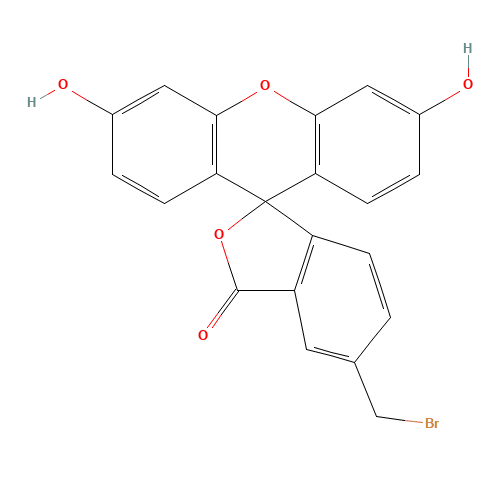 148942-72-7 5-(BROMOMETHYL)FLUORESCEIN chemical structure