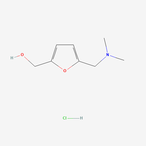 81074-81-9 5-(DIMETHYLAMINOMETHYL)FURFURYL ALCOHOL HYDROCHLORIDE chemical structure