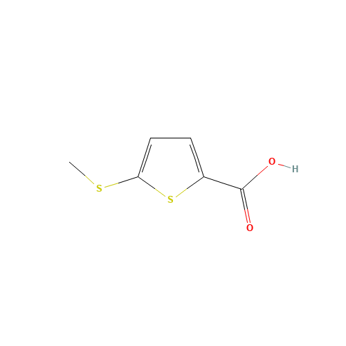 20873-58-9 5-(METHYLTHIO)THIOPHENE-2-CARBOXYLIC ACID chemical structure