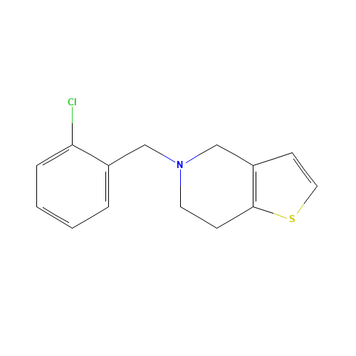 55142-85-3 Ticlopidine chemical structure