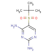 175202-17-2 5-(TERT-BUTYLSULFONYL)PYRIMIDINE-2,4-DIAMINE chemical structure