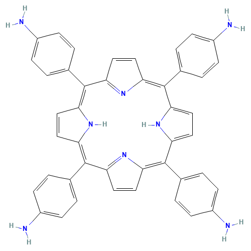 22112-84-1 5,10,15,20-TETRAKIS(4-AMINOPHENYL)-21H,23H-PORPHINE chemical structure