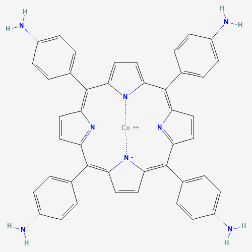 67201-98-3 5,10,15,20-Tetrakis-(4-aminophenyl)-porphyrin-Co-(II) chemical structure