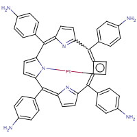 146423-68-9 5,10,15,20-Tetrakis-(4-aminophenyl)-porphyrin-Pt-(II) chemical structure