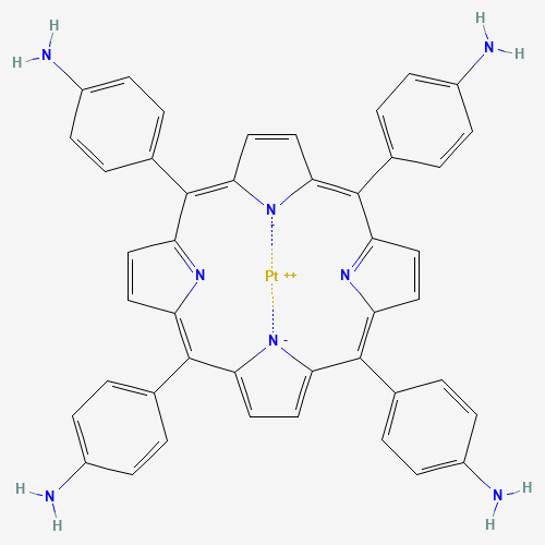 146423-68-9 5,10,15,20-Tetrakis-(4-aminophenyl)-porphyrin-Pt-(II) chemical structure